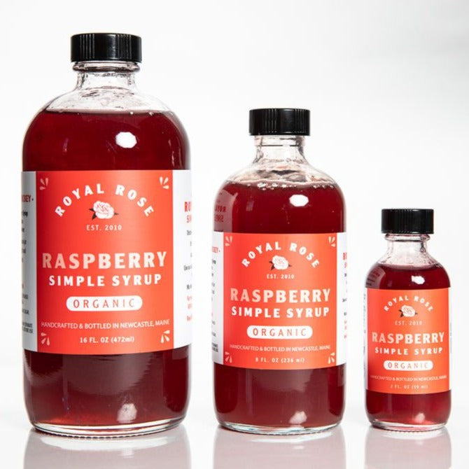 Raspberry Organic Simple Syrup