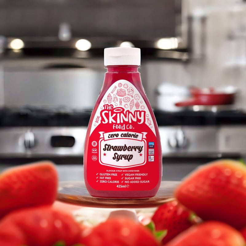 Strawberry Sauce - Sugar Free Zero Calorie Syrup - 425ml